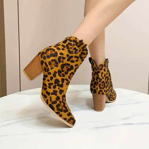 Levoire | Bottes À Imprimé Léopard Tendance