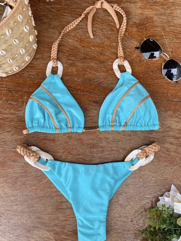 Levoire | Fenna Bikini - Élégant Et Sexy Bleu ciel