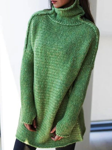 Levoire | Pull À Col Roulé Long Avec Coupe Surdimensionnée