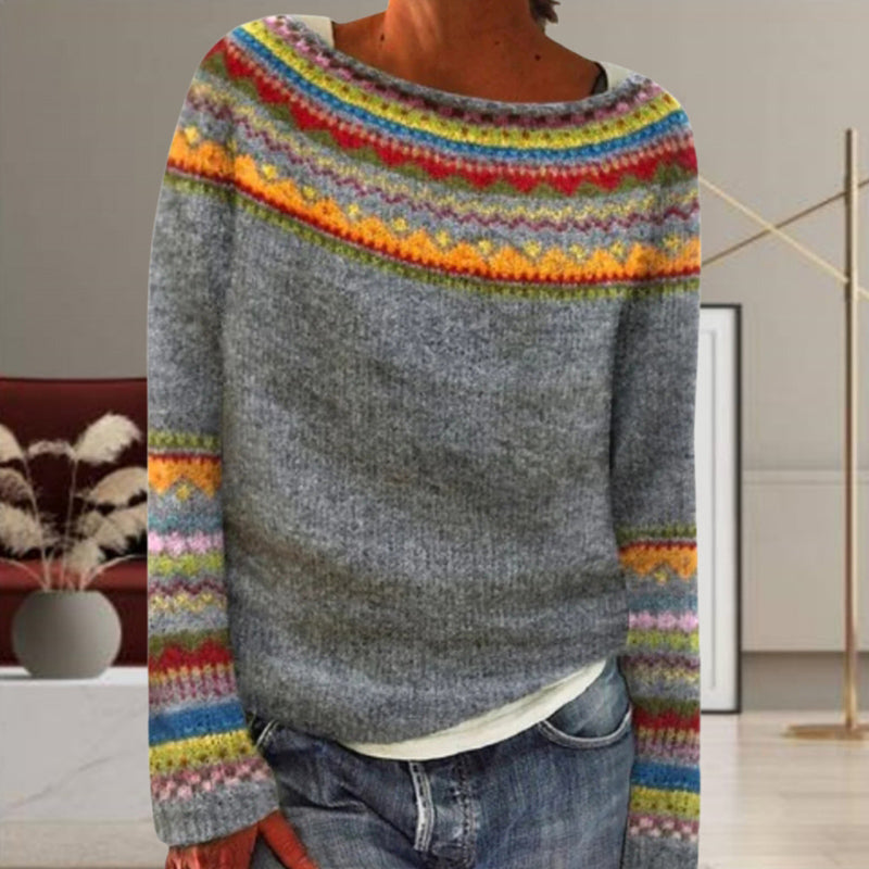 Levoire | En Tricot Géométrique Vintage