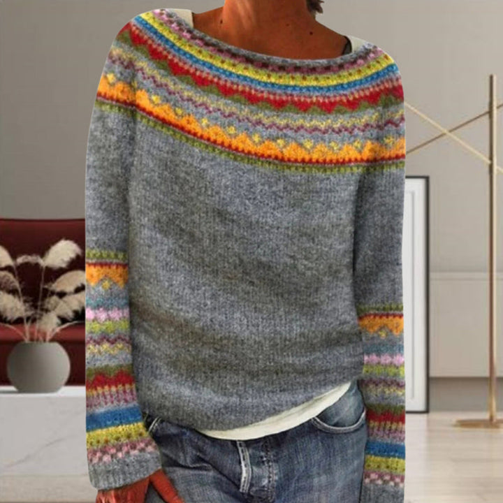 Levoire | En Tricot Géométrique Vintage