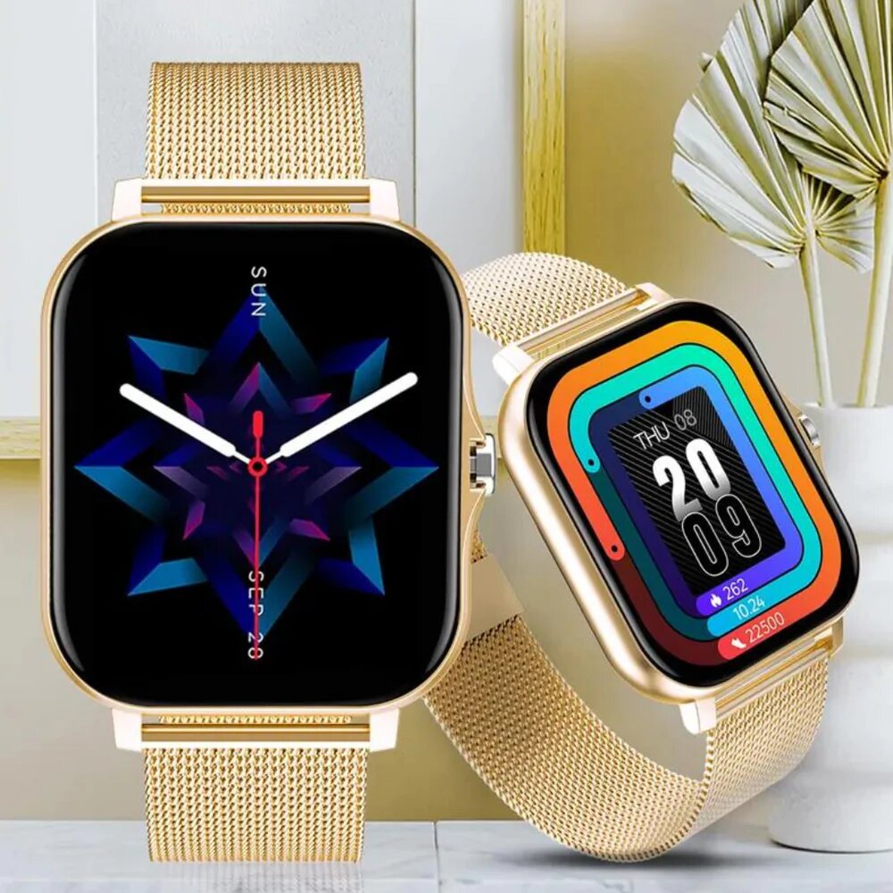 Levoire | Montre Intelligente Multifonctionnelle Haut De Gamme Or (+ bracelet de montre supplémentaire gratuit)