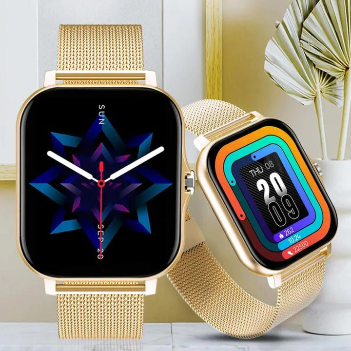 Levoire | Montre Intelligente Multifonctionnelle Haut De Gamme Or (+ bracelet de montre supplémentaire gratuit)