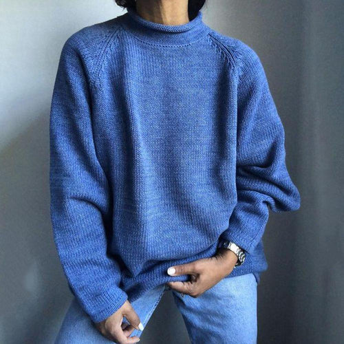 Levoire | Élégant Pull À Manches Longues En Tricot O-Fermeture