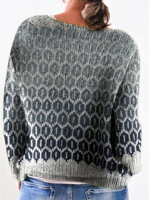 Levoire | Pull Confortable Oversize Avec Col Rond