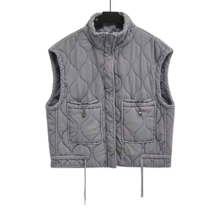 Levoire | Gilet En Coton Sans Manches Gris