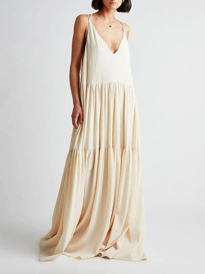 Levoire | Robe Maxi Merituuli Blanc