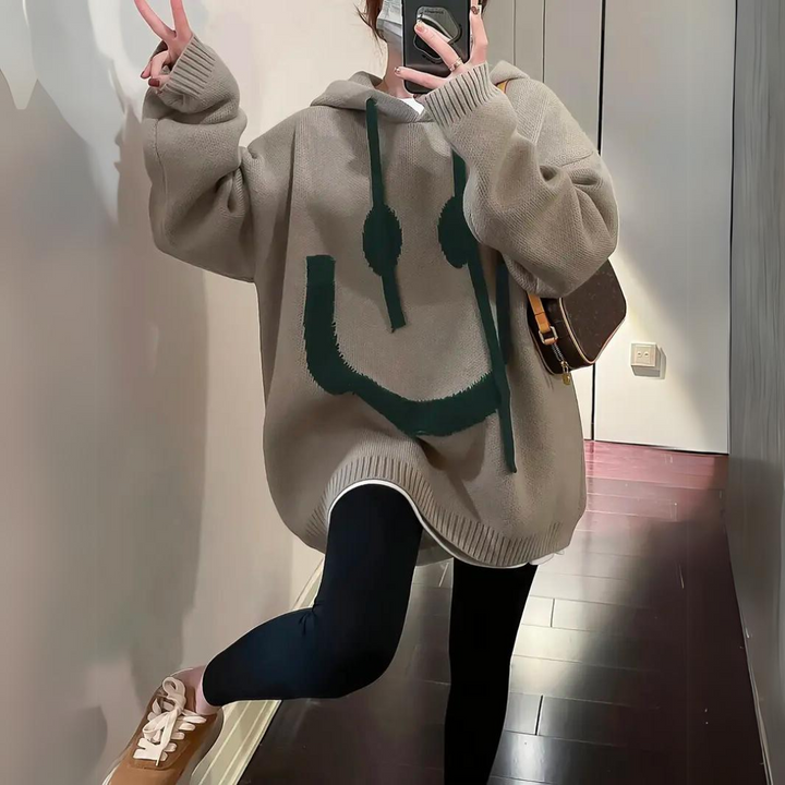 Levoire | à capuche Smile Kaki ONE SIZE