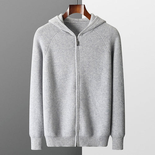 Levoire | Sweatshirt Pour Hommes Avec Capuche Et Fermeture Éclair Pour Un Usage Quotidien