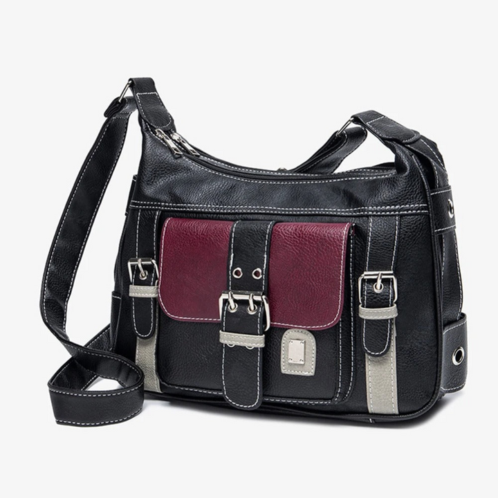 Levoire | Sac Bandoulière Pour Femmes Au Style Moderne Noir 32 x 11 x 23 cm