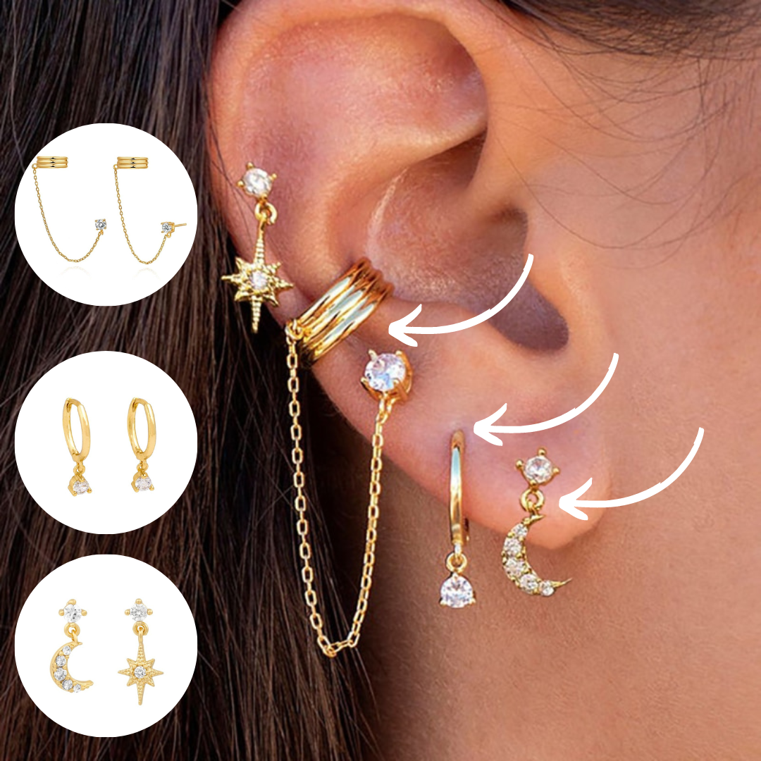 Levoire | Set De Boucles D'Oreilles Bohème