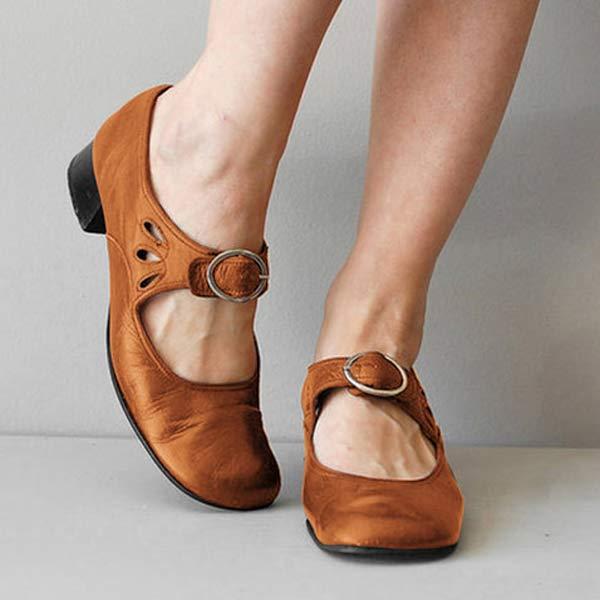 Levoire | Chaussures Orthopédiques Classiques À Bout Rond Braun