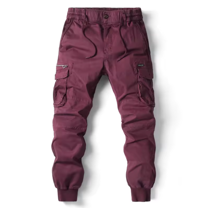 Levoire | Pantalons Cargo Pour Hommes Rot