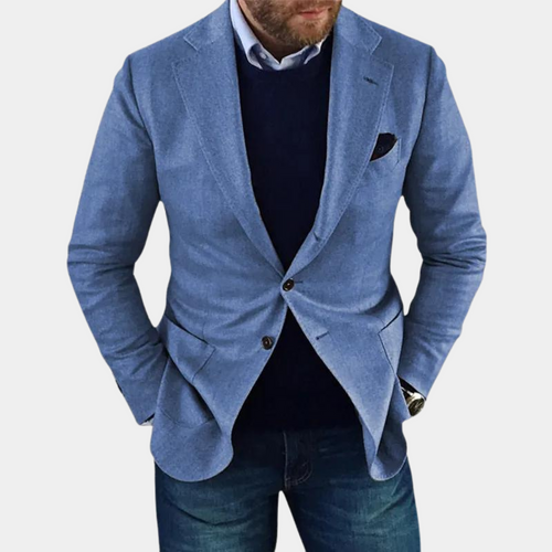 Levoire | Veste pour hommes Blazer élégant Décontracté Boutonné Veste pour hommes