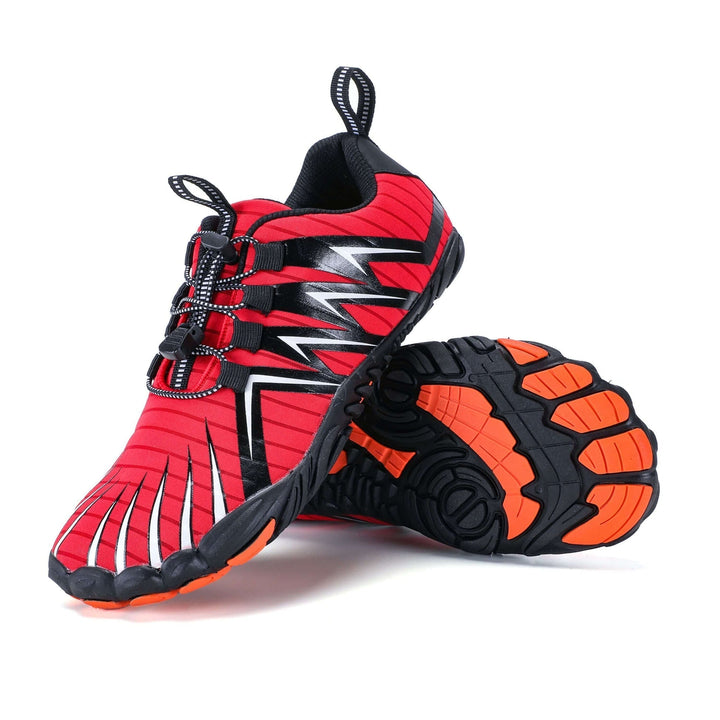 Levoire | Chaussures Respirantes Pour Femmes - Pieds Nus Rouge