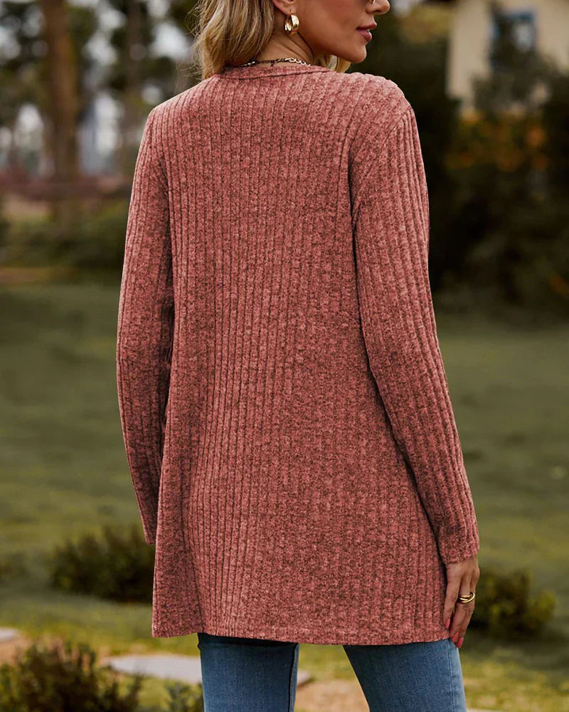 Levoire | Pull Unicolore À Manches Longues