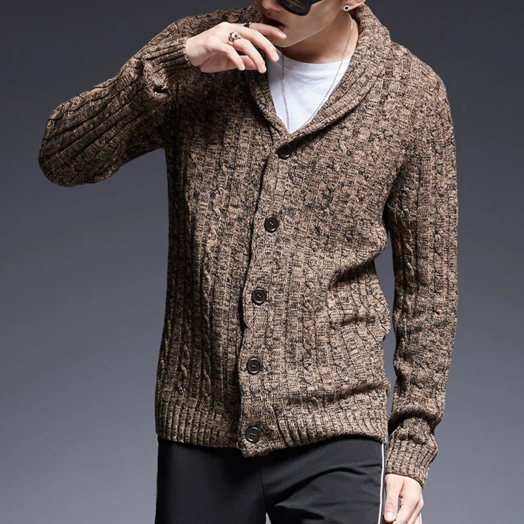 Levoire | Gilet Chaud Pour Hommes Café