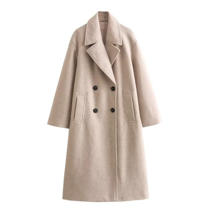 Levoire | Plus Long Manteau FR Femmes FR Le Look Chic Beige
