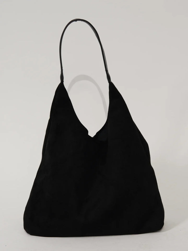 Levoire | Sac à bandoulière en daim doux Noir
