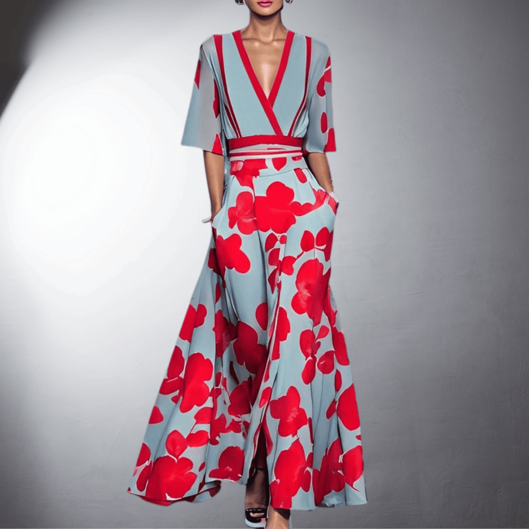 Levoire | Robe Fleurie Faite Main Avec De Fins Détails 2XL