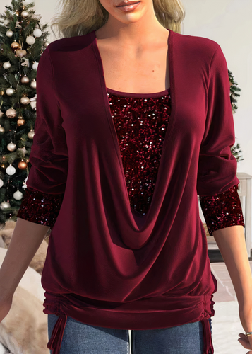 Levoire | Blouse Scintillante Pour Femmes Idéal Pour Les Occasions Festives