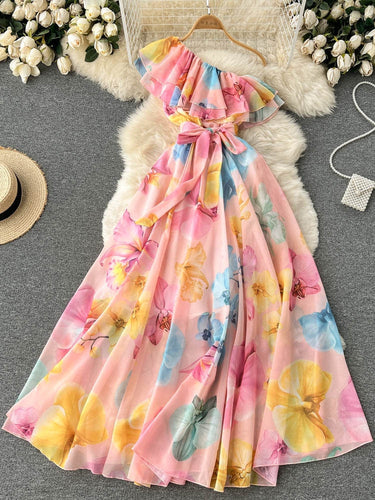Levoire | Imprimé Floral En Angle Épaule