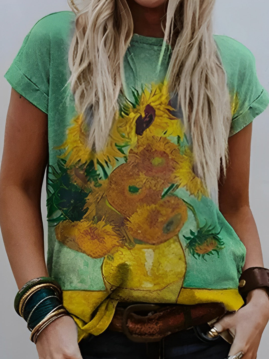 Levoire | Peinture de tournesol de Van Gogh Tee