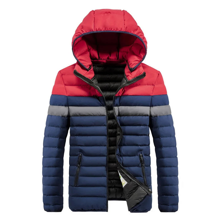 Levoire | Veste Fit Pour Aventures En Plein Air Pour Hommes Rot bleu