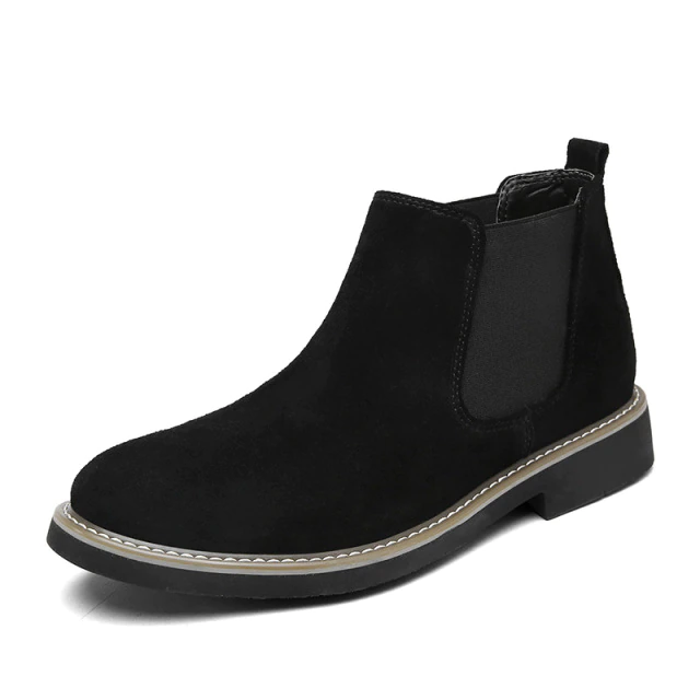 Levoire | Bottes Chelsea Pour Hommes Design Classique Et Confort Noir