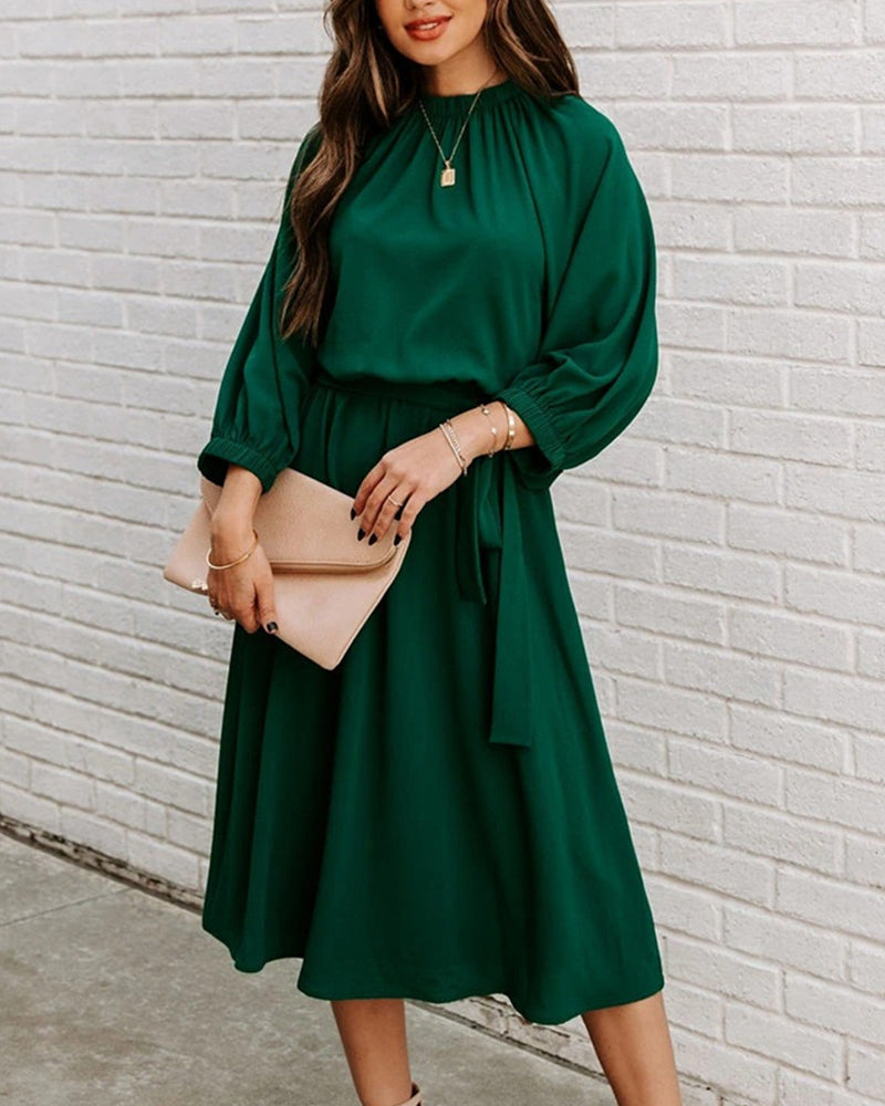 Levoire | Manteau d'hiver confortable et stylé Vert
