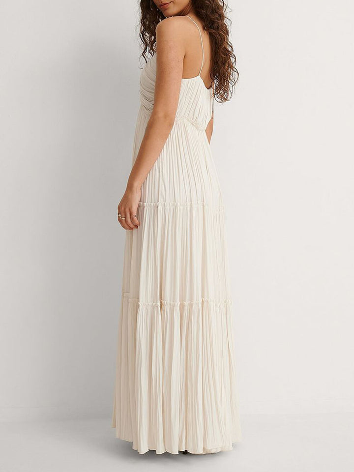 Levoire | Robe Maxi Plissé