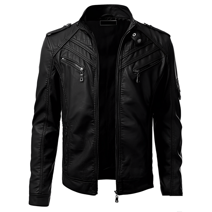 Levoire | Veste à manches longues chaude avec poches zippées Noir