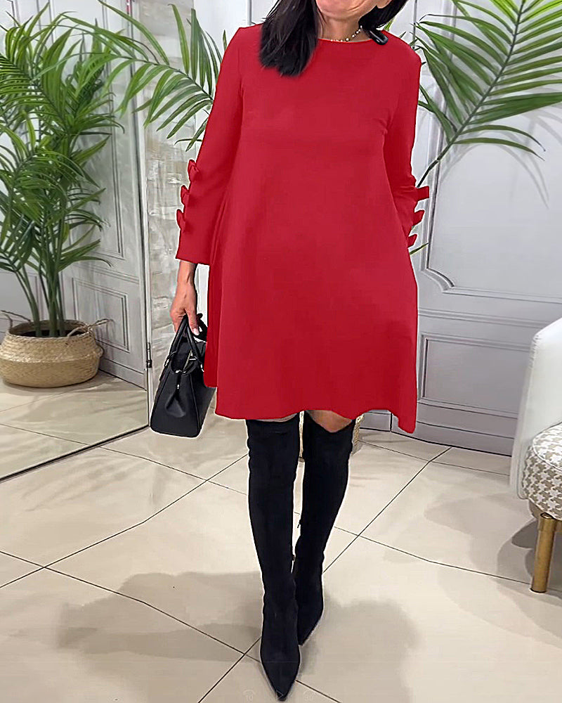 Levoire | Robe élégante et minimaliste Rouge