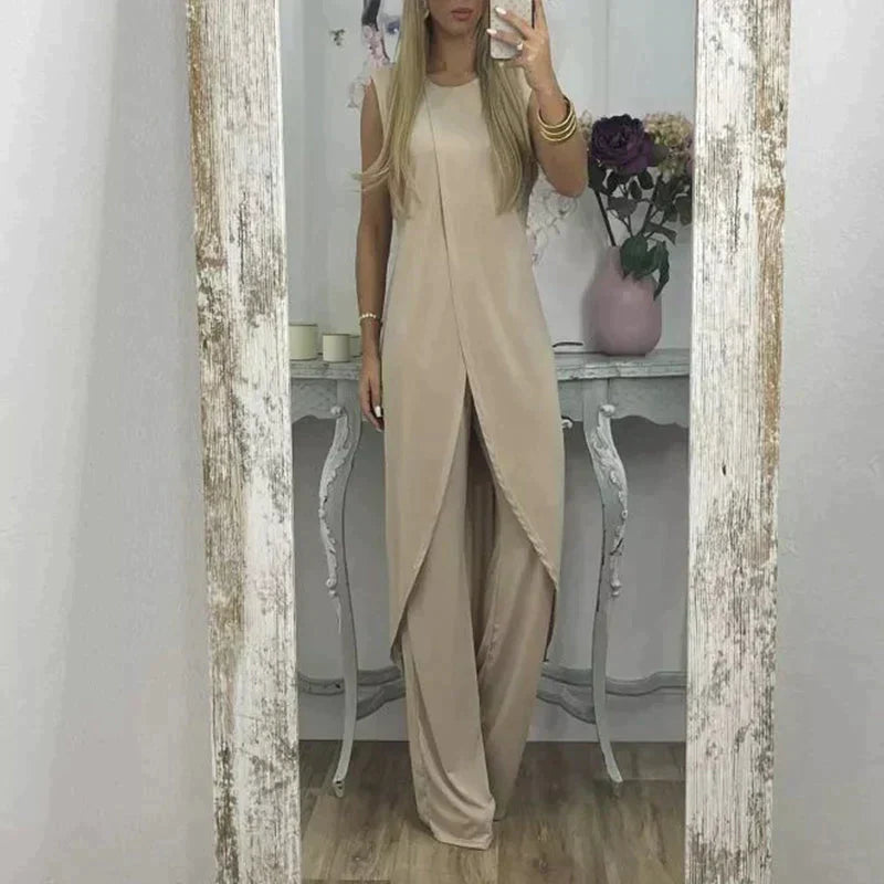 Levoire | Ensemble Deux Pièces Pour Femmes Design Beige