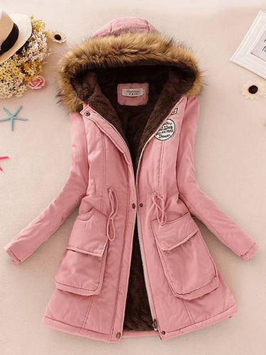 Levoire | Parka Femme En Version Mi-Longue Avec Fermeture Éclair