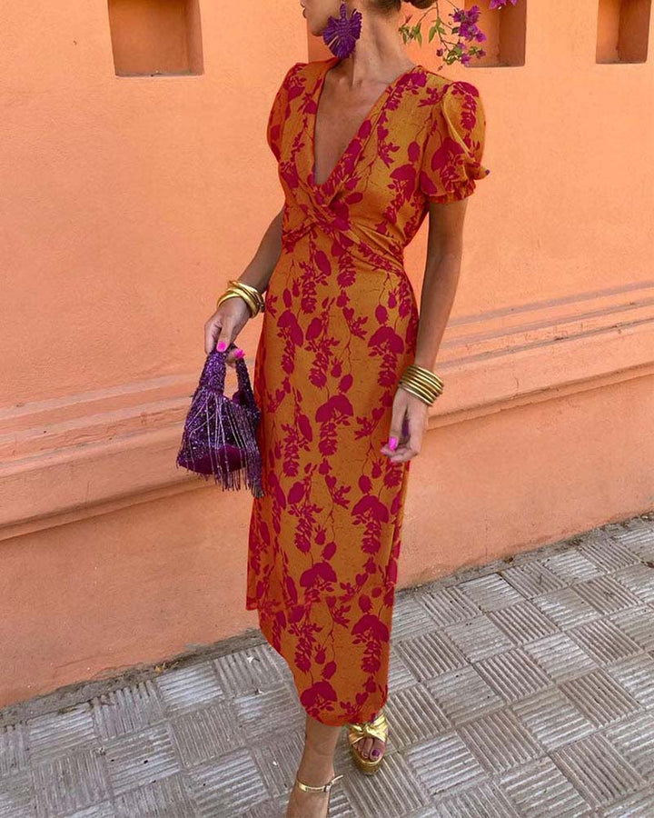 Levoire | Robe Moderne Pour Femmes Orange