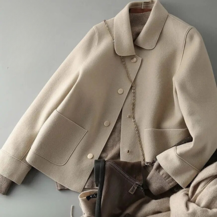 Levoire | Veste Femme à fermeture à boutons Beige