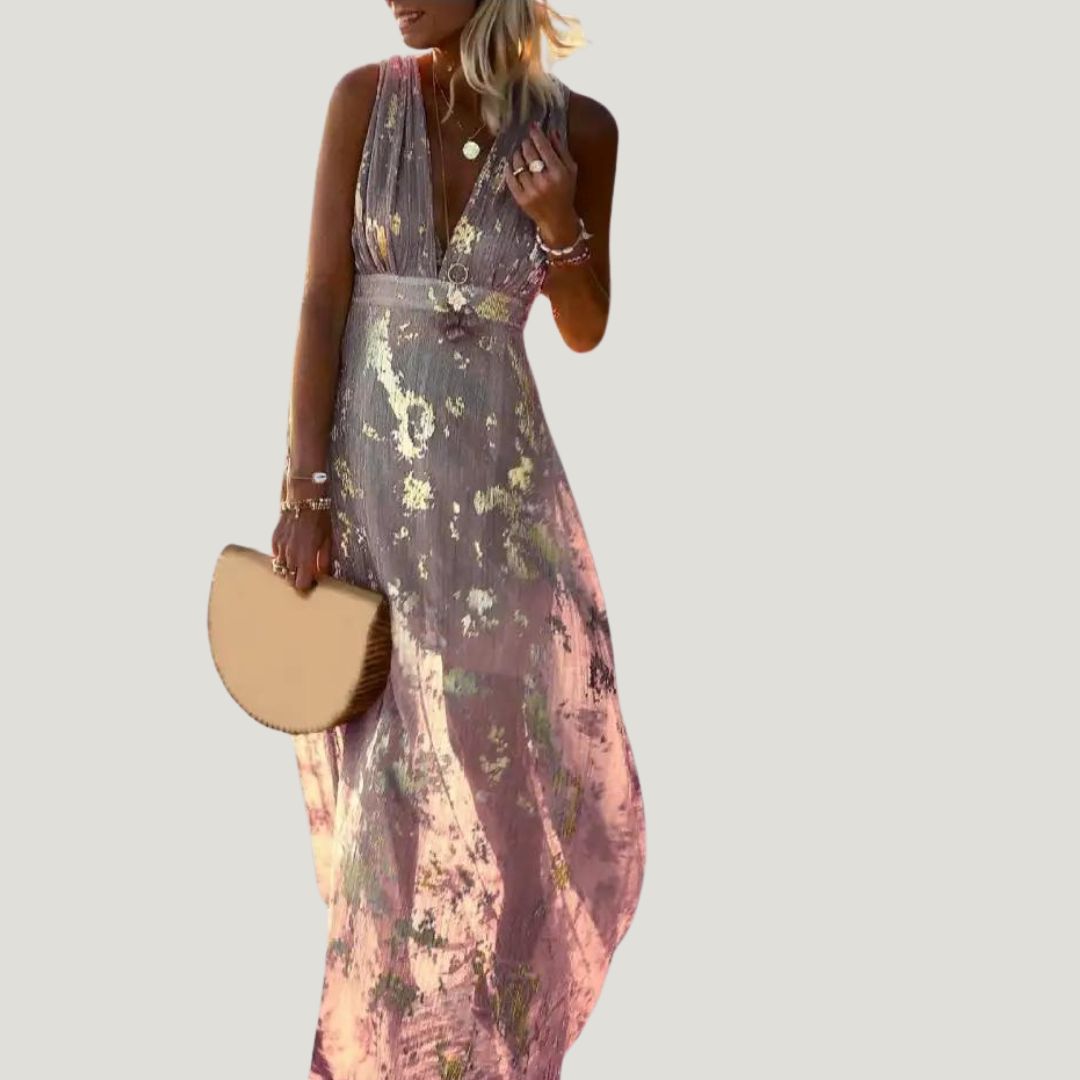 Levoire | Robe D'été Fluide Pour Femme - Maxi