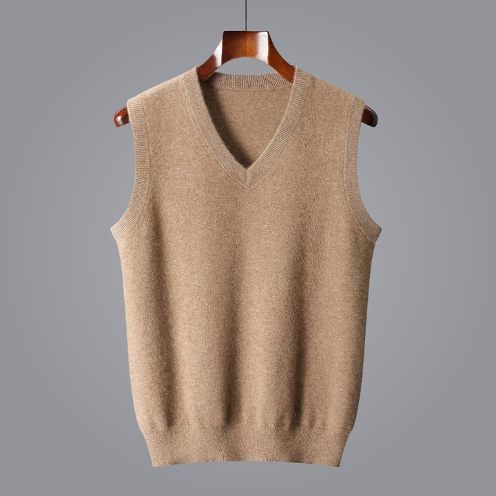 Levoire | Cachemire Gilet Chameau