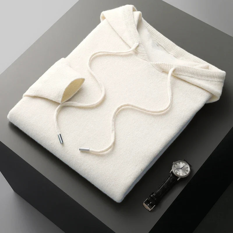 Levoire | Sweat À Capuche Plus Chaud Pour Tous Les Jours Blanc