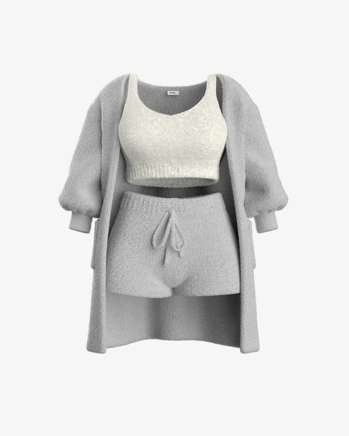 Levoire | Tenue À La Mode Idéal Pour Les Moments De Détente Gris