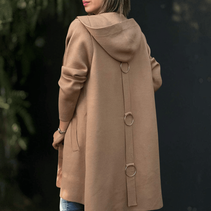 Levoire | Manteau À Capuche Sans Mélange Café