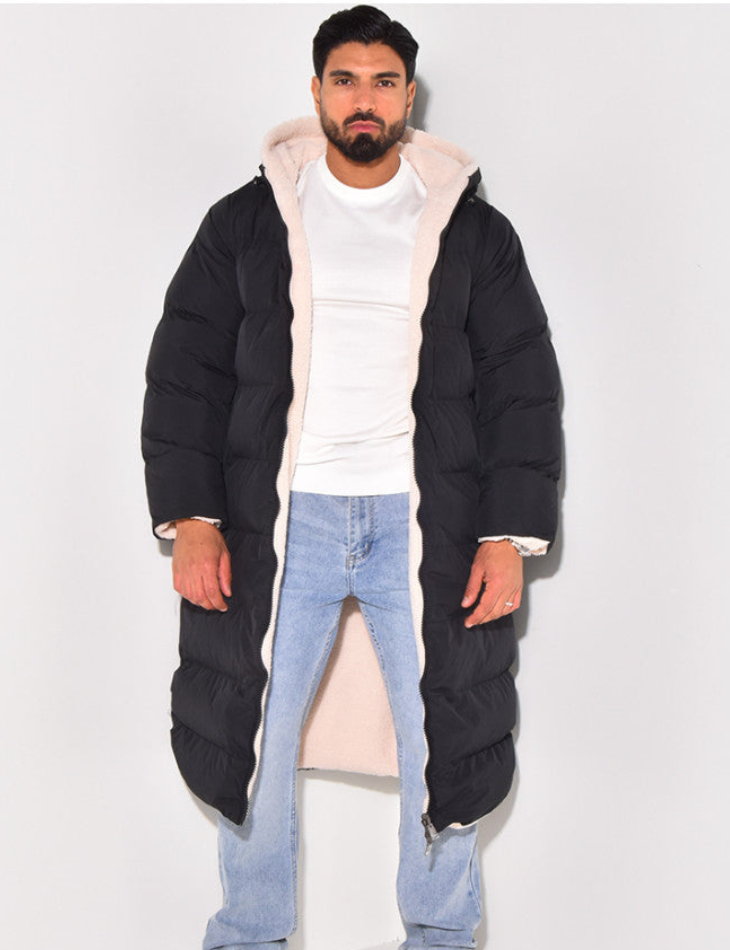 Levoire | Parka Hommes Noir Noir
