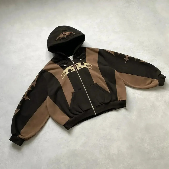 Levoire | Femmes Sweat à capuche classique Pull confortable avec capuche pour femmes Noir marron