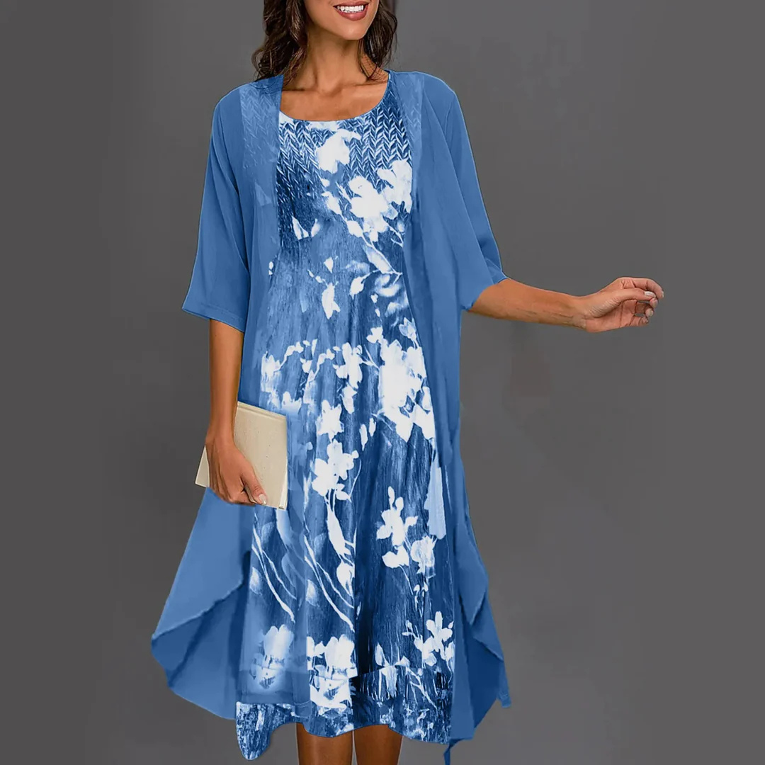 Levoire | Robe deux pièces Bleu