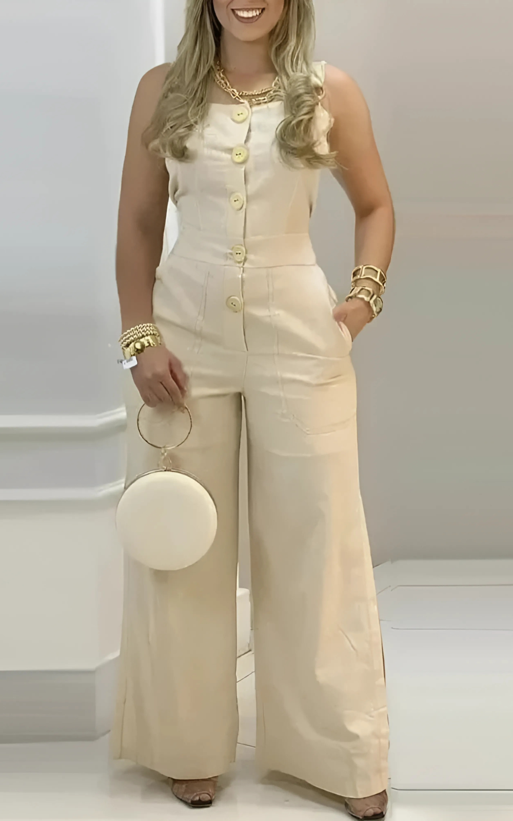 Levoire | Beige Femmes Minimaliste Et Polyvalente Élégance Beige