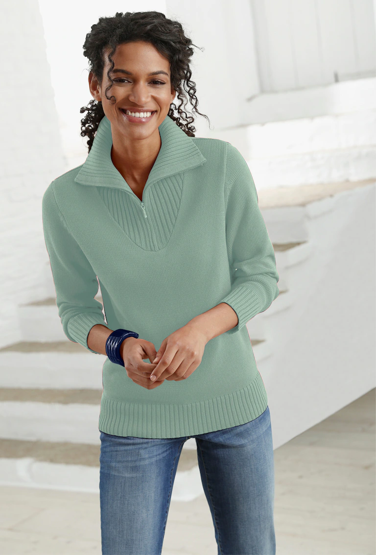 Levoire | Pull Femmes Confortable Parfait Pour Un Look Élégant Vert