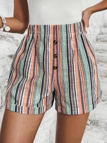 Levoire | Shorts Courts Avec Des Ceintures Contrastées