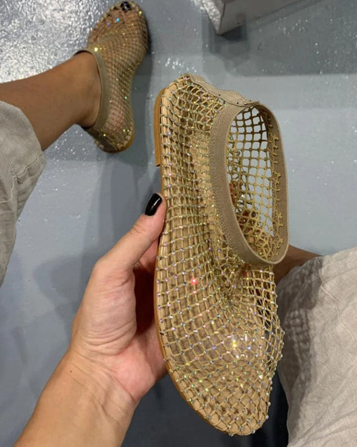 Levoire | Ballerines Brillantes Élégantes