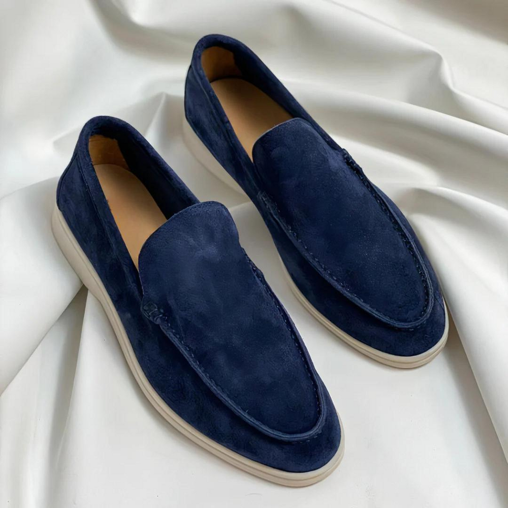 Levoire | Mocassins Élégants Bleu